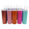 Wholesale Blank Straw Tumbler 20 OZ Coffee Travel Vacuum Mug Stainless Steel