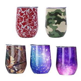 500ml Double Wall Insulation Vacuum Water Beer Mugs Powder Coated Stainless Steel Tumbler Wine