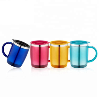 double wall stainless steel beer mug plastic beer cup