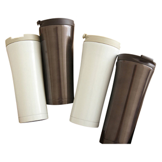 Promotional No Spill Stainless Steel Coffee Mug Insulated With Lid