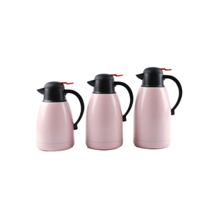 1.3L/1.6L/1.9L Double Wall Vacuum Jug Stainless Steel Thermos Arabic Tea Coffee Pot