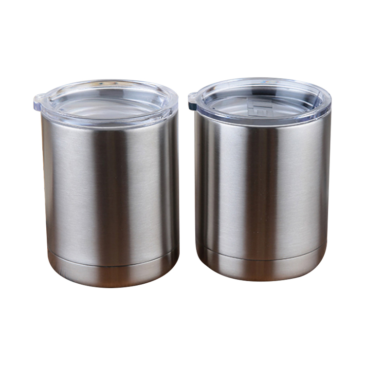 Customized Color Logo 10oz Cup Double Vacuum Stainless Steel Spill Proof Tumbler