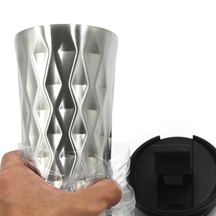Double Wall Take Away Reusable Stainless Steel Travel Coffee Cup Custom
