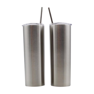 Personalized 20 Oz Tall Double Wall Skinny Stainless Steel Tumbler Wholesale