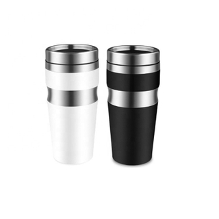 Custom Travel Insulated Stainless Steel Thermo Coffee Mug Double Wall
